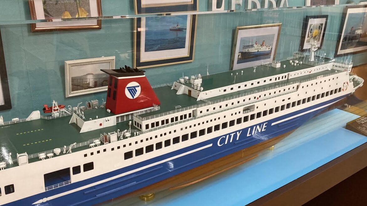 Ferry trip from Kokura to Kobe, Meimon Taiyo Ferry, Day 1