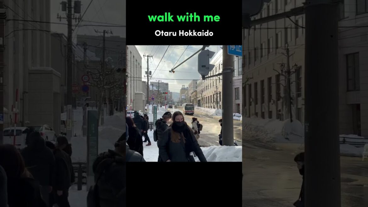 Walk With Me in Otaru Hokkaido | Japan Walking Tour