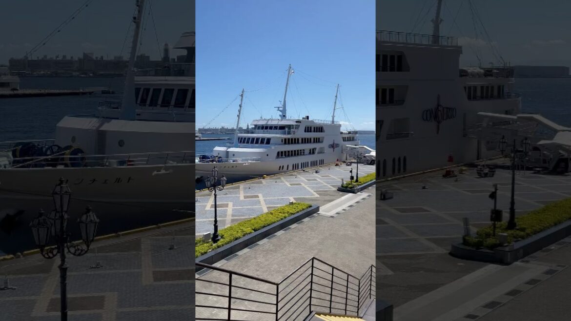 【神戸観光】一度は体験したい！コンチェルトランチクルーズ満喫！#shorts #神戸#神戸ランチ#コンチェルト