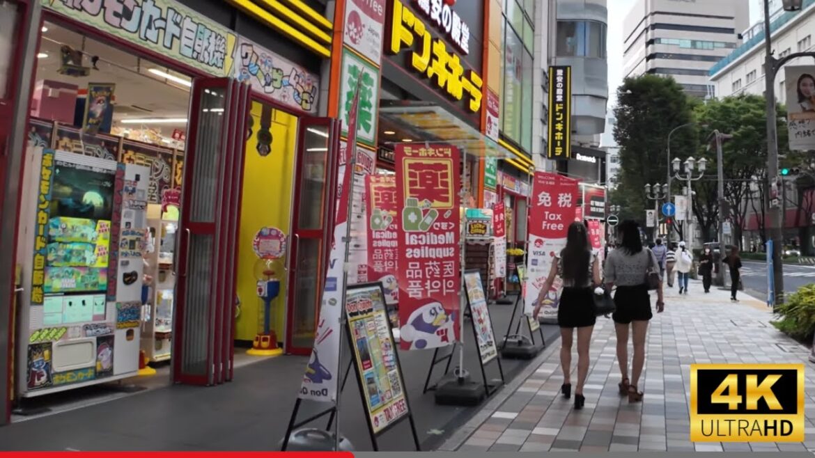 Japan: Sakae Streets in Nagoya | 4K Walking Tour