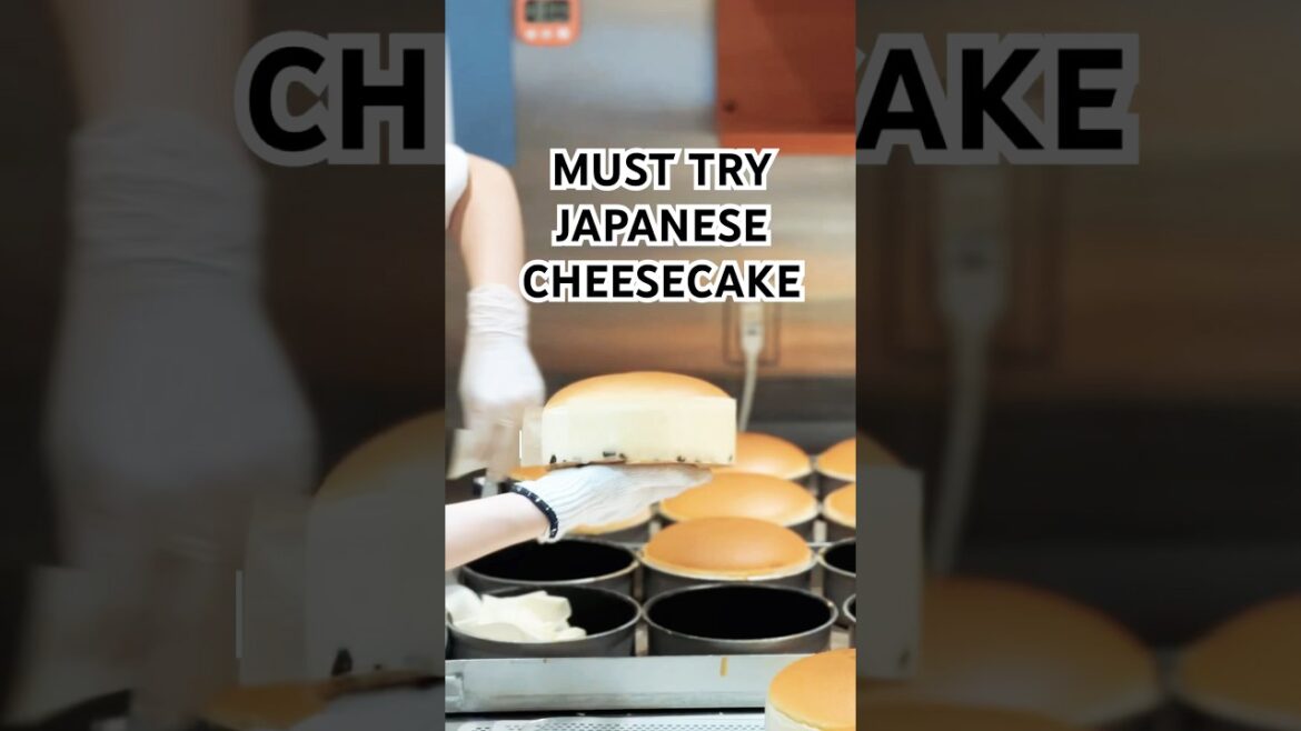 The BEST Japanese Cheesecake #shorts #cheesecake #japan