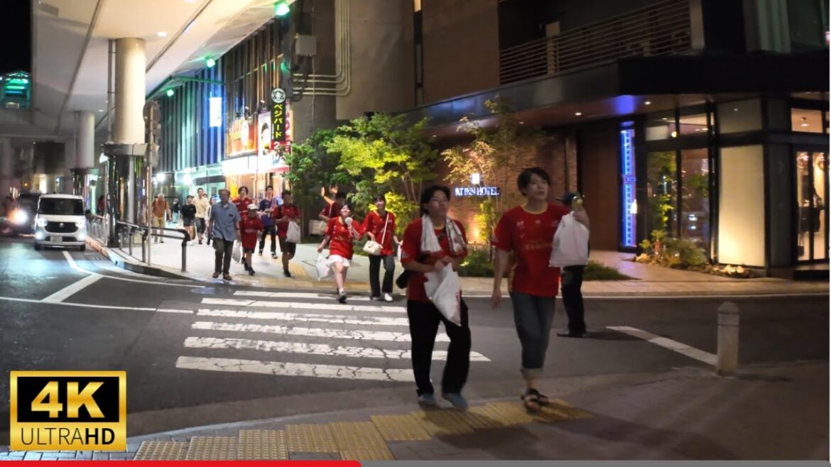 Japan: City Center Walk in Nagoya Toyota | Nightwalk Japan: City Center Walk in Nagoya Toyota | Nightwalk