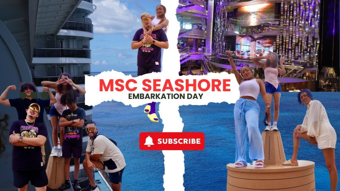 MSC SEASHORE 2024! Port Canaveral EMBARKATION DAY- Cruise with us and see what to EXPECT 🔴 MSC SEASHORE 2024! Port Canaveral EMBARKATION DAY- Cruise with us and see what to EXPECT 🔴