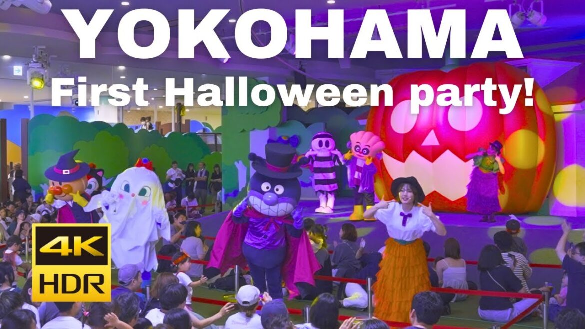 【4K HDR🇯🇵】Ghosts! Let's have a Halloween together!  [Yokohama Anpanman Children's Museum]