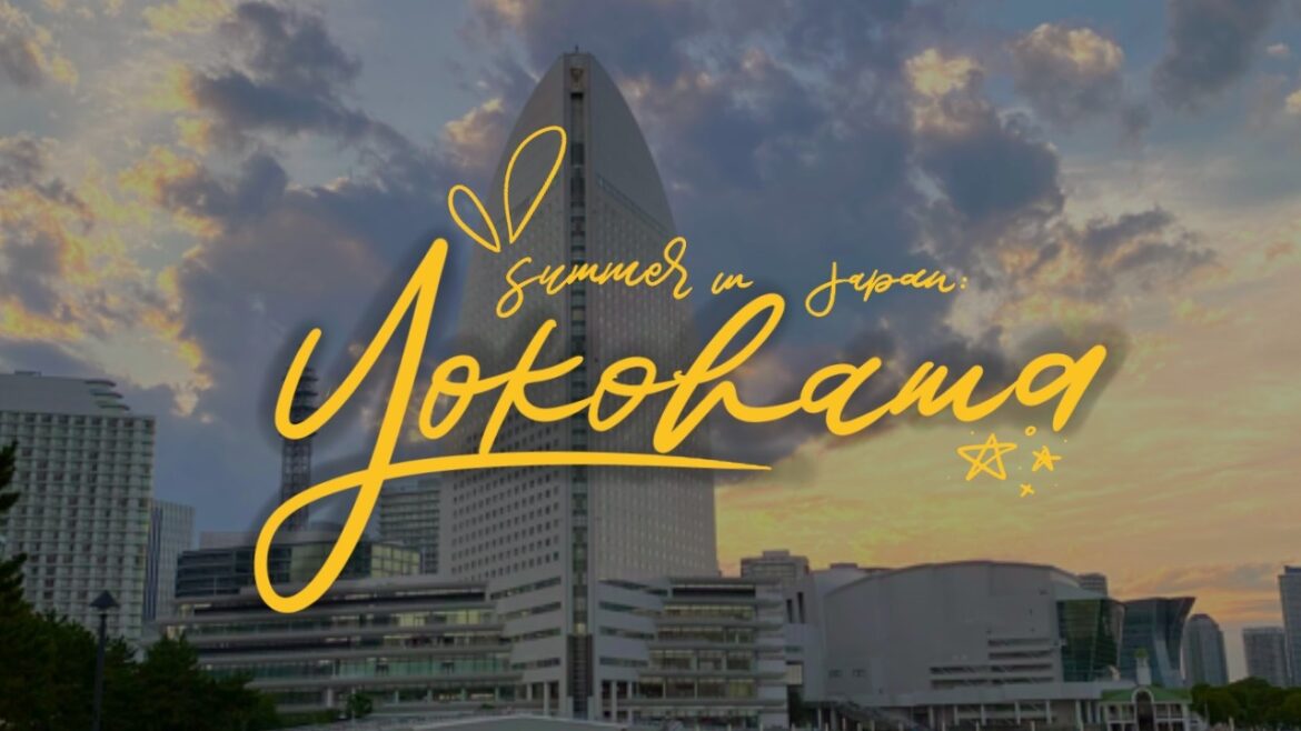 a week in yokohama ⛩️🍵 living in japan travel vlog, shopping, lots of food, day trip to kamakura