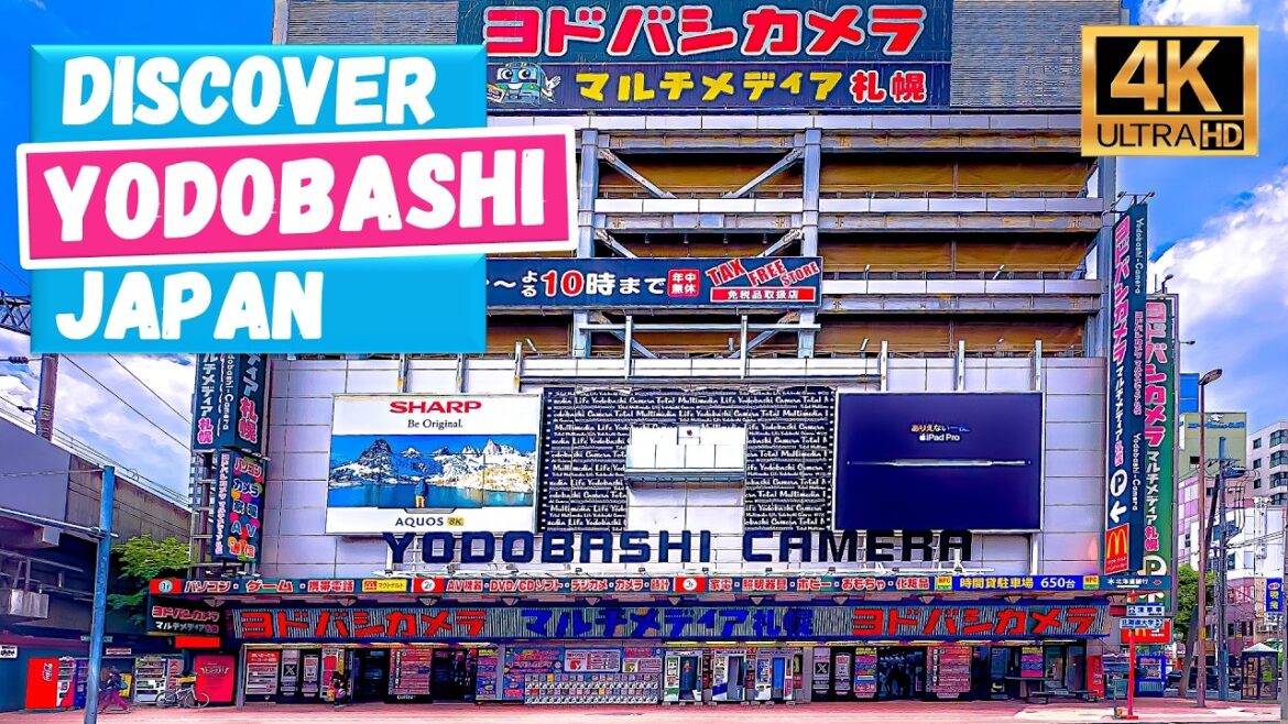 🇯🇵 Discover EXCEPTIONAL Yodobashi Camera in Sapporo Japan [4K Video]