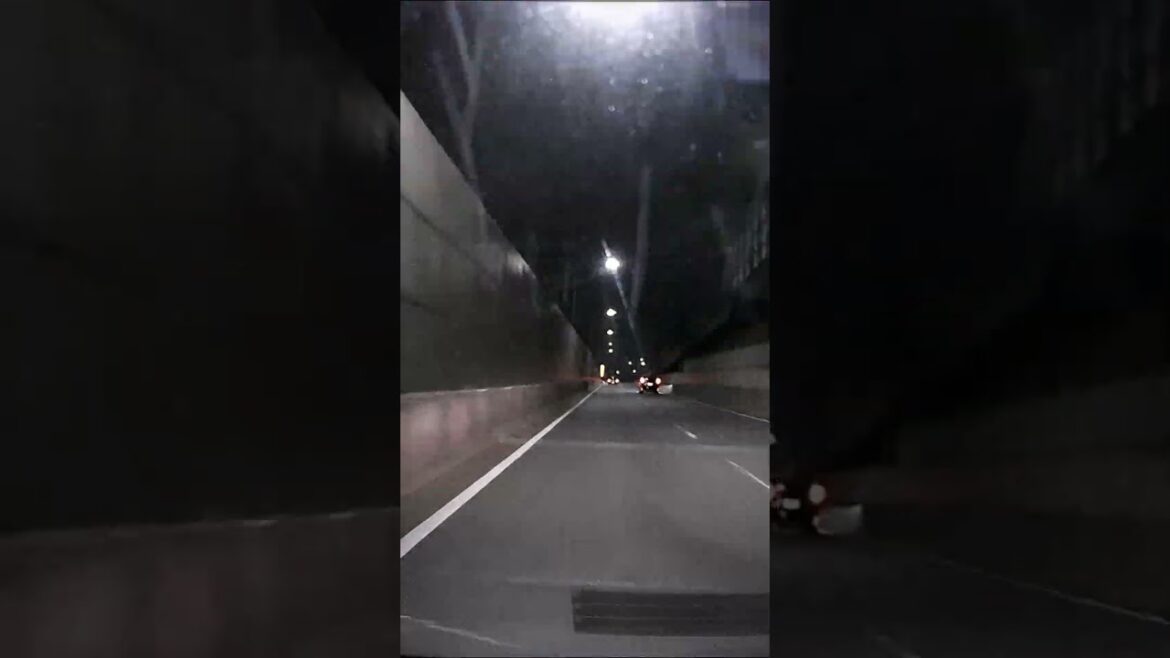 神戸ハーバーハイウェイ(2024年、ぶれ注意) #highway  #naightview #kobe