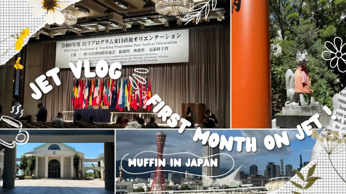 First Month on JET! - August Vlog