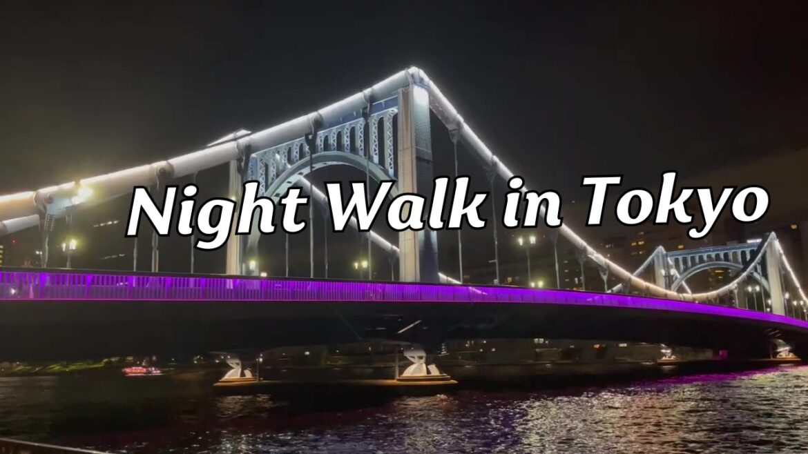 Night Walk in Tokyo | Walking Tour 2024