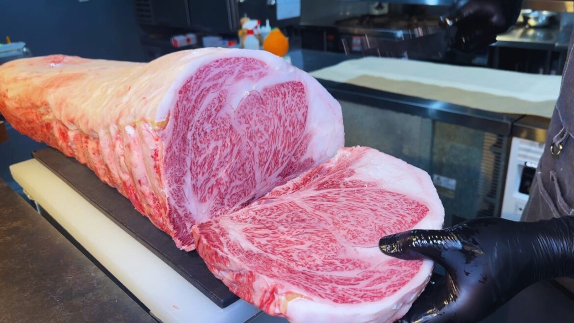 World's MOST PERFECT Steak!? $249 EXTREMELY RARE Japanese Wagyu Steak that's BETTER Than Kobe!