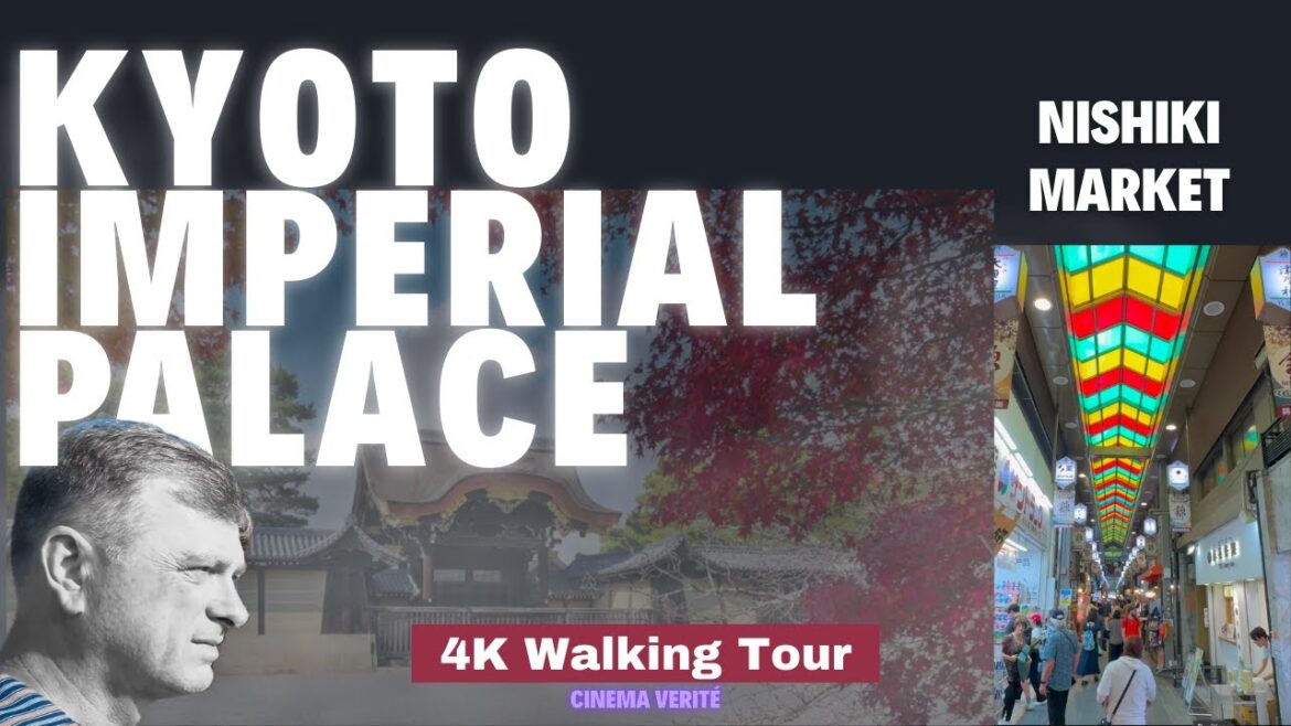 Walking Tour: Kyoto Imperial Palace & Nishiki Market 🌸🏯