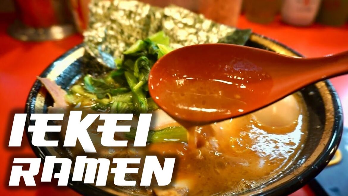Iekei Ramen in Yokohama, Best Ramen in Yokohama, Iekei Ramen by Yoshimuraya, Japan Ramen