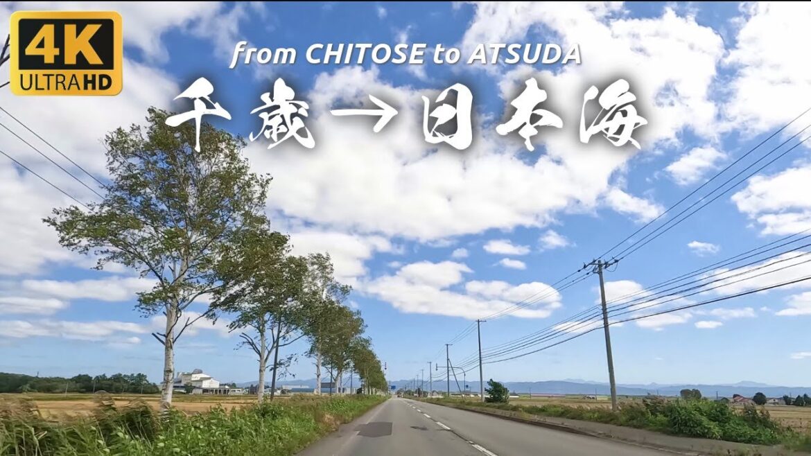 Japan Hokkaido Travel | Driving to Atsuda form Chitose,From the Sky Gateway to the Sea Japan Hokkaido Travel | Driving to Atsuda form Chitose,From the Sky Gateway to the Sea