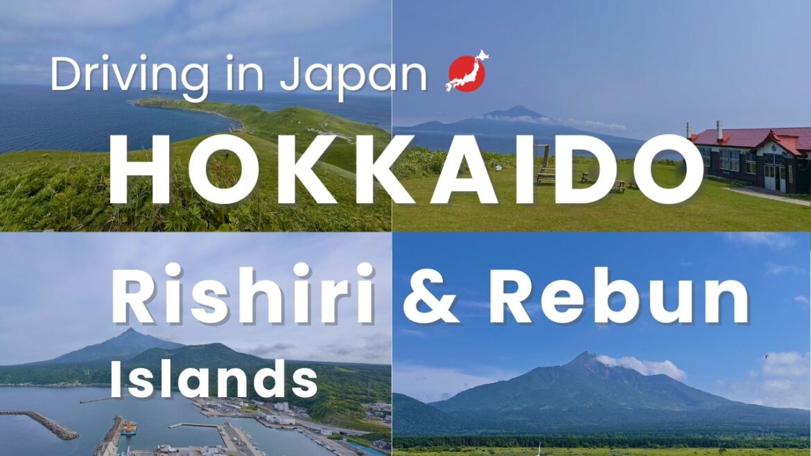 [JAPAN Drive] RISHIRI & REBUN  ISLANDS | HOKKAIDO | FERRY TRIP | DRIVING IN HOKKAIDO ISLAND