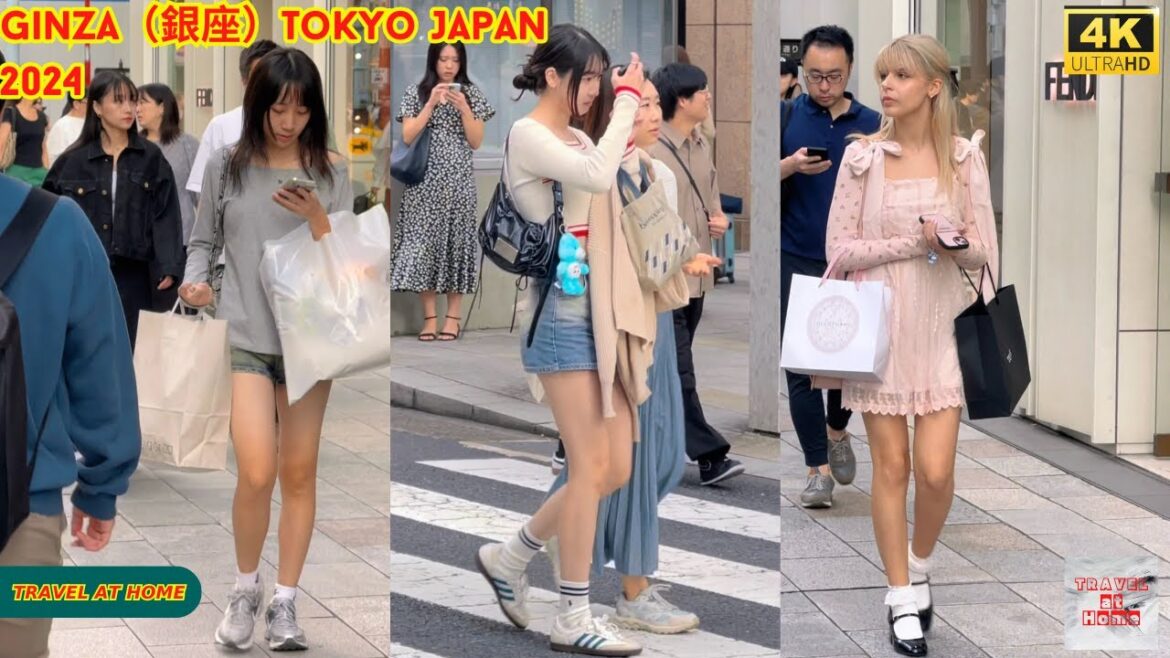 4k hdr japan travel 2024 | Walk in Ginza(銀座)Tokyo japan | Relaxing Natural City ambience 4k hdr japan travel 2024 | Walk in Ginza(銀座)Tokyo japan | Relaxing Natural City ambience