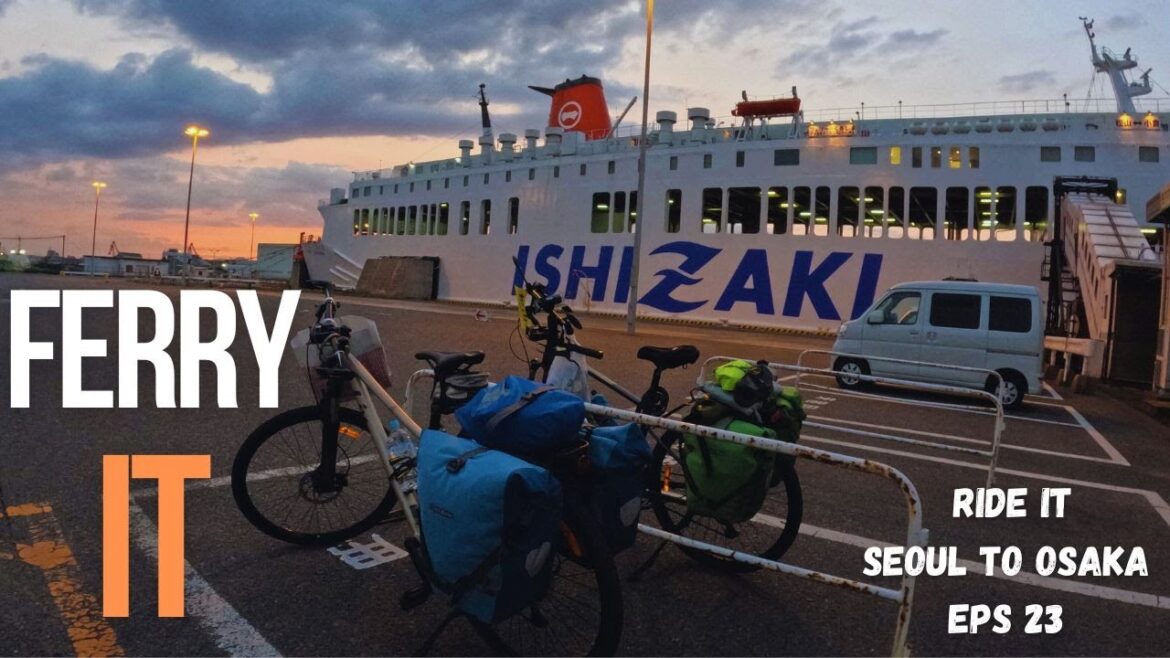 S1 - E 23  Leaving Kitakyushu by overnight ferry - A Bike Packing Adventure in Japan