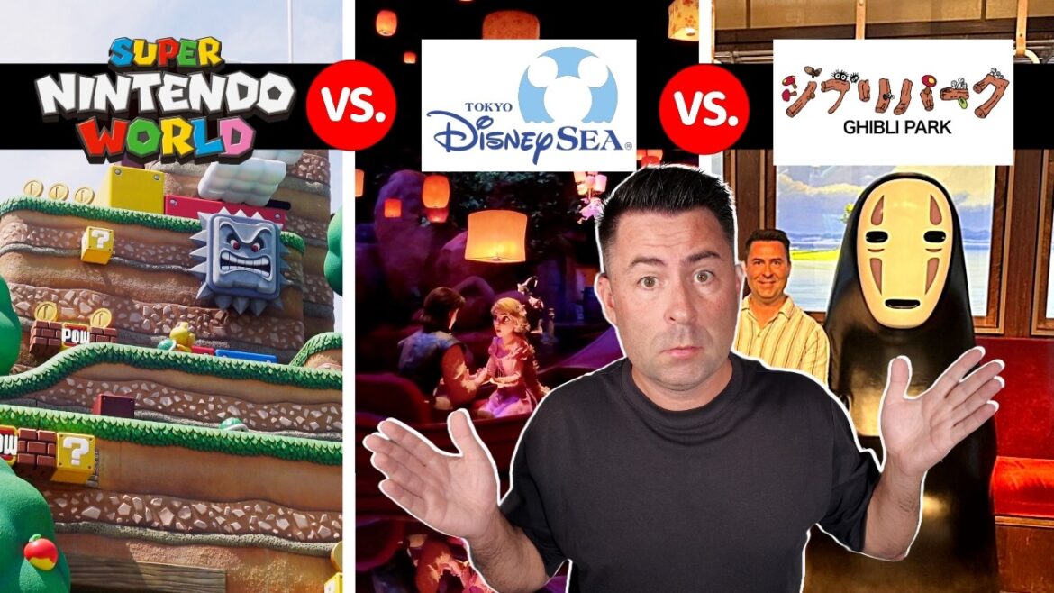 Is Tokyo DisneySea Really Better Than Universal Studios Japan or Ghibli park?