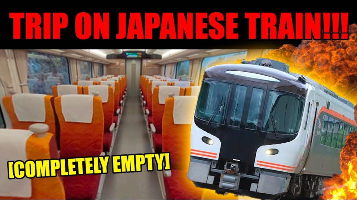 Trip on Japanese Express Train! - Trip to Toyama on Limited Express Hida!