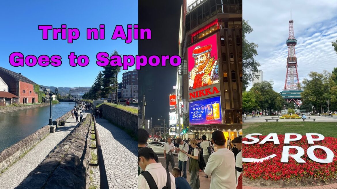 Exploring Hokkaido | TripniAjin | Sapporo | Otaru Canal