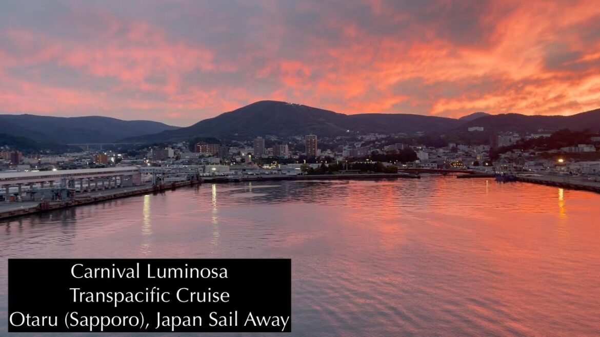Carnival Luminosa Transpacific Cruise | 9.14.2023 – 10.15.2023 | Otaru (Sapporo), Japan Sail Away Carnival Luminosa Transpacific Cruise | 9.14.2023 - 10.15.2023 | Otaru (Sapporo), Japan Sail Away
