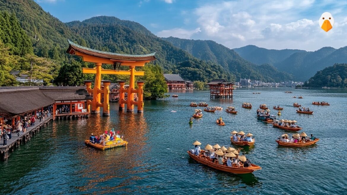 Miyajima, Hiroshima🇯🇵 A Magical Japan’s Island with Stunning Sea Shrine (4K UHD) Miyajima, Hiroshima🇯🇵 A Magical Japan's Island with Stunning Sea Shrine (4K UHD)