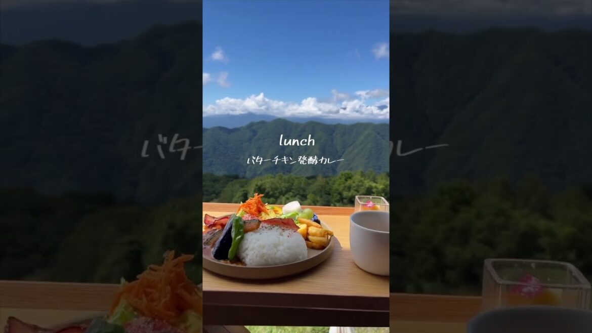 一度は行きたい天空cafe #長野県 #大鹿村