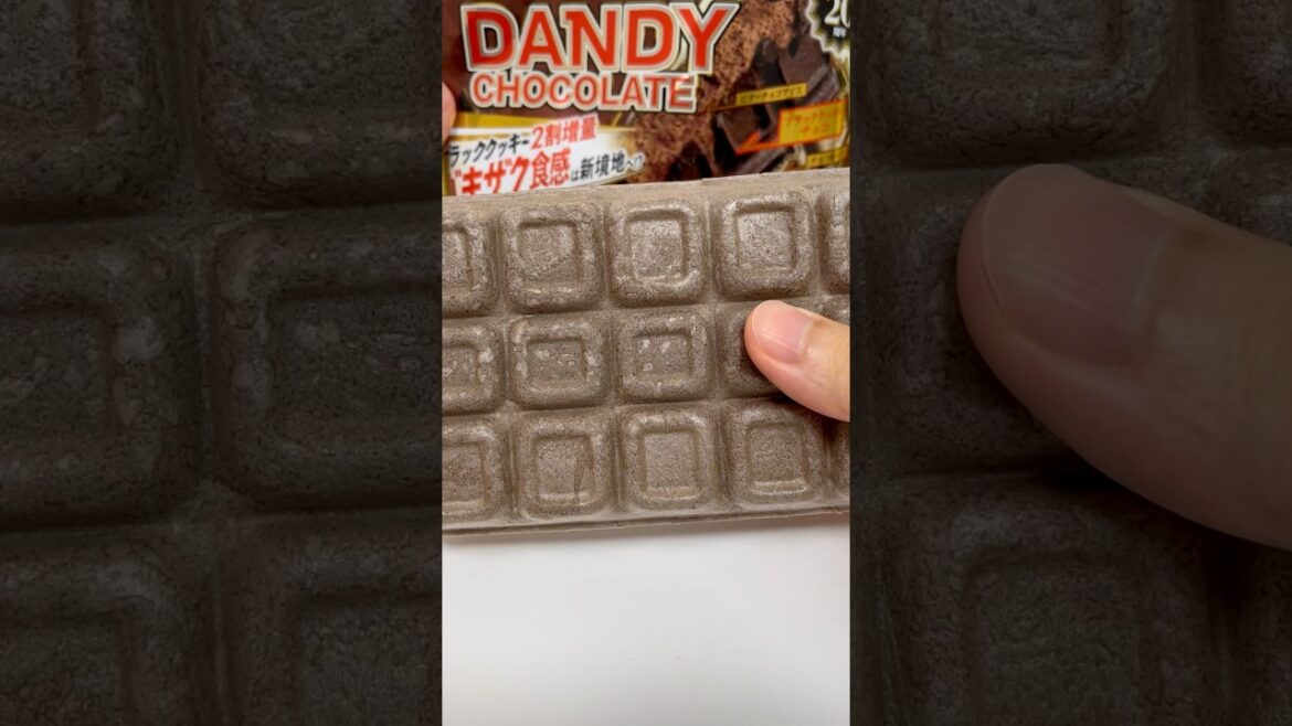 Dandy Chocolate Monaka Ice Cream #shorts