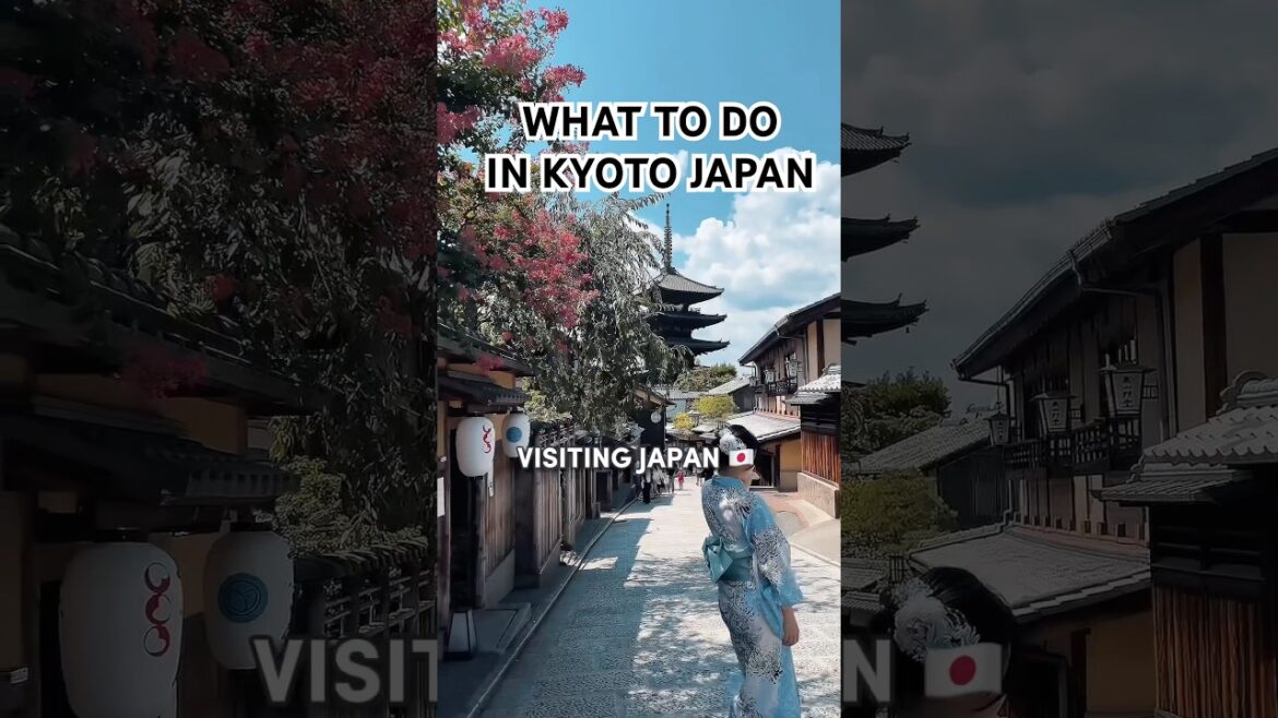 STOP Wasting Time in Kyoto Japan! 5 Essential Spots to Visit #shorts #kyoto #traveljapan