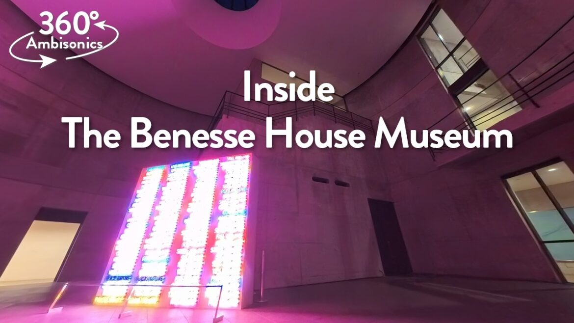 Naoshima| Tour video of the Benesse House Museum | Tadao Ando | 360°VR Ambisonics | 直島 ベネッセハウスミュージアム