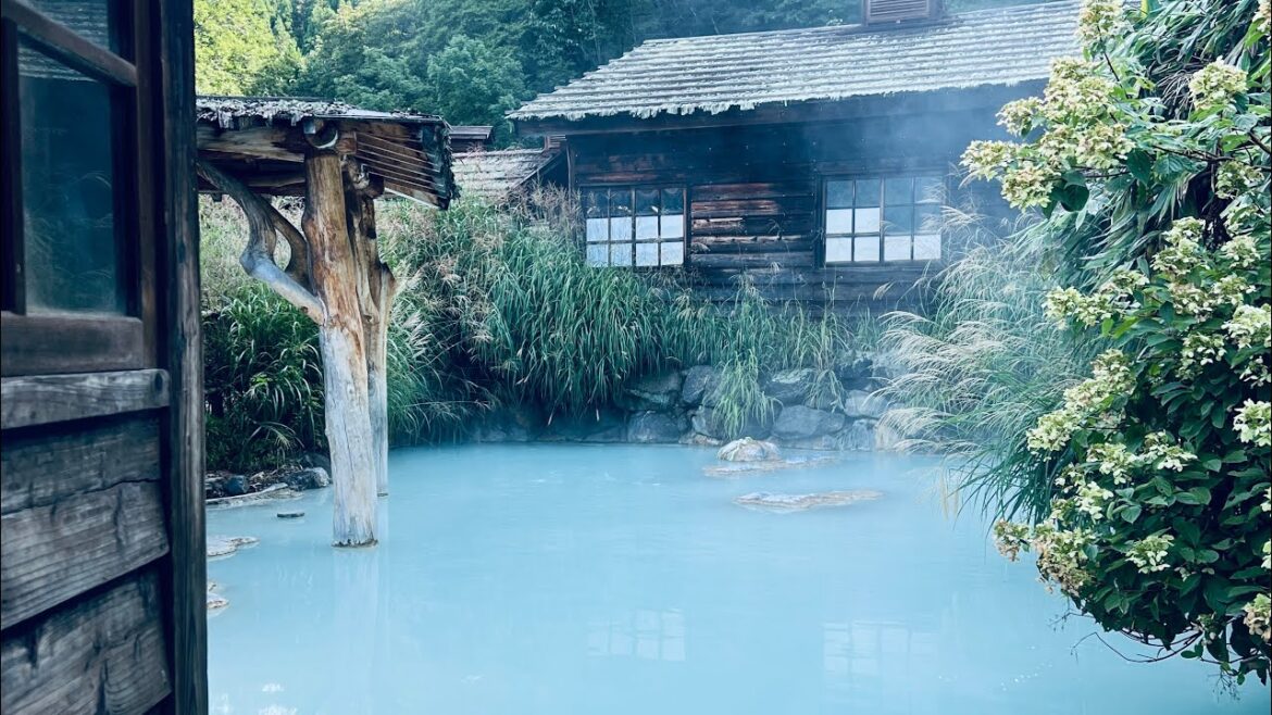 Mixed-Gender Onsen Experience in Akita japan 4K | Tsuruno-yu Onsen Mixed-Gender Onsen Experience in Akita japan 4K | Tsuruno-yu Onsen