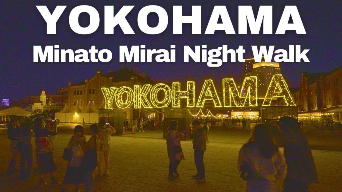 【4K HDR🇯🇵】Yokohama Walking Tour - Minato Mirai