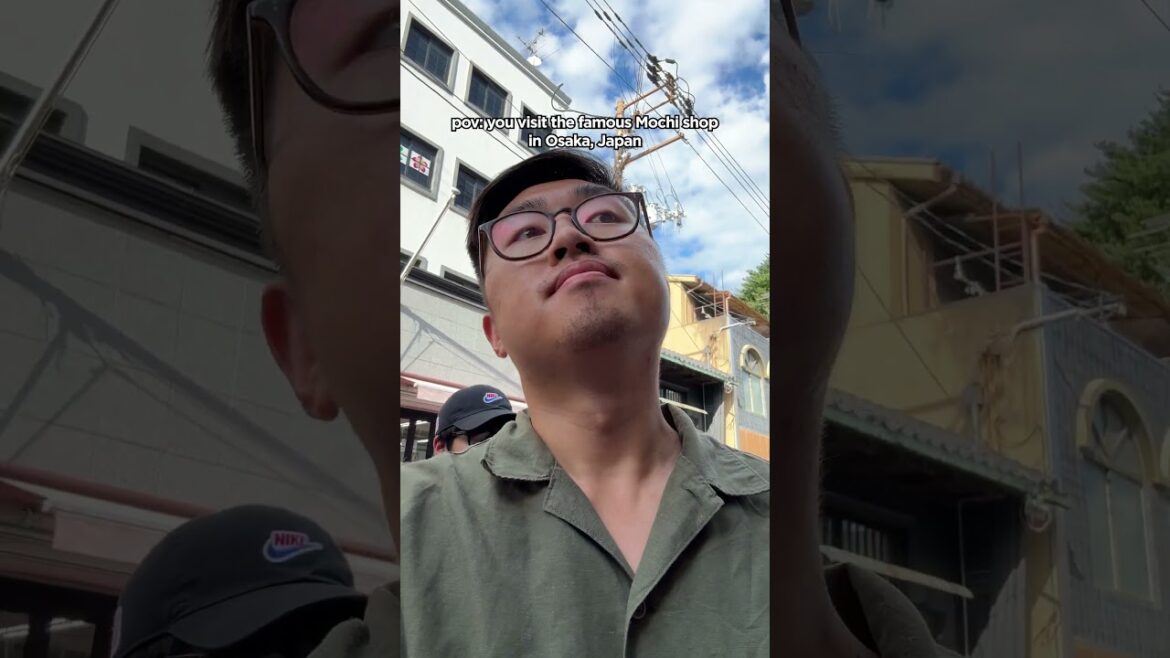 I visited the famous Mochi shop in #nara #japan