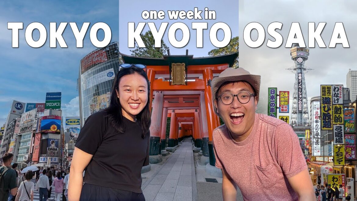 One week in Tokyo, Kyoto, Osaka 🇯🇵 - starting our year-long travel here! #japan
