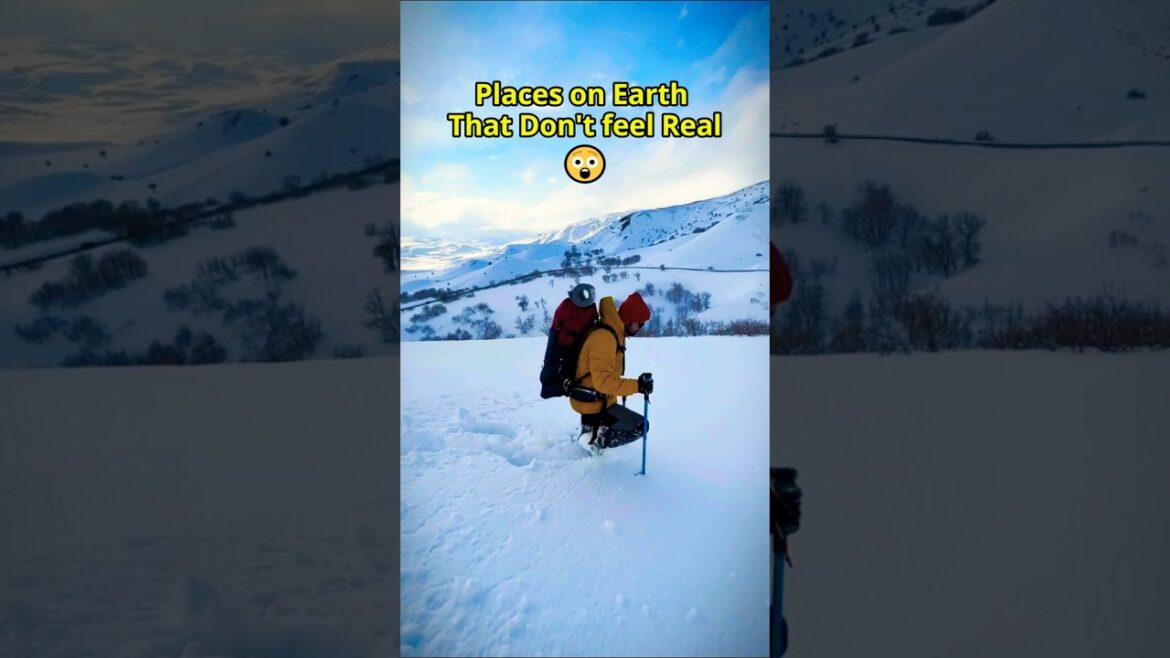 Places On Earth that don't feel real in #japan #antarctica #brazil #travel #nature #explore