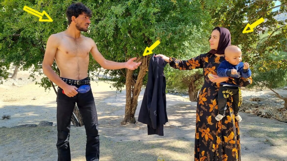 Love by the river, happy moments of Afshin next to Leila, 😭 Love by the river, happy moments of Afshin next to Leila, 😭