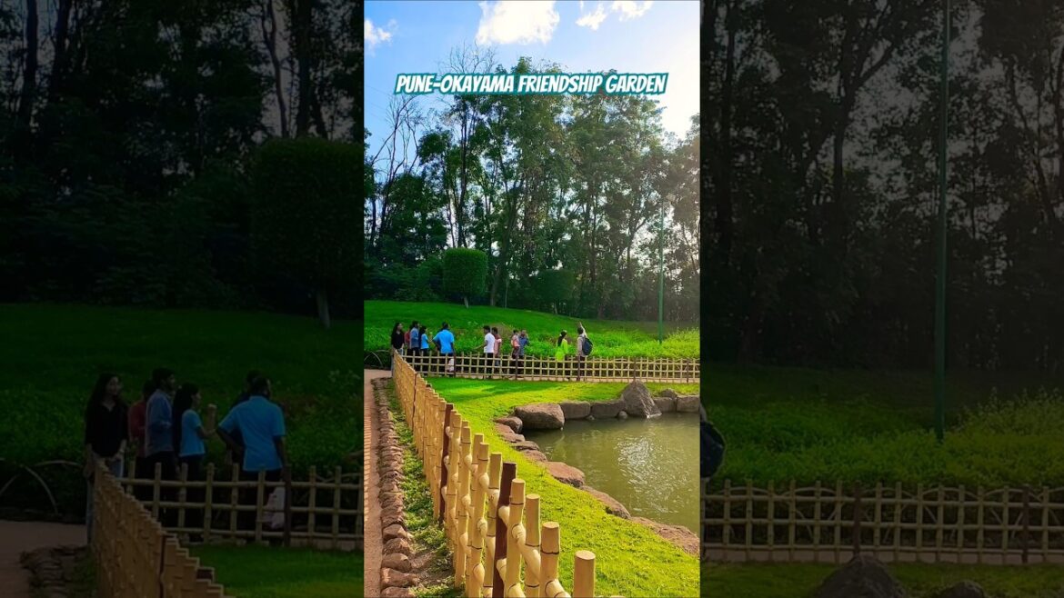 Pune-Okayama Friendship Garden #Garden #pune #india #maharashtra #ytshorts #trending #tourist