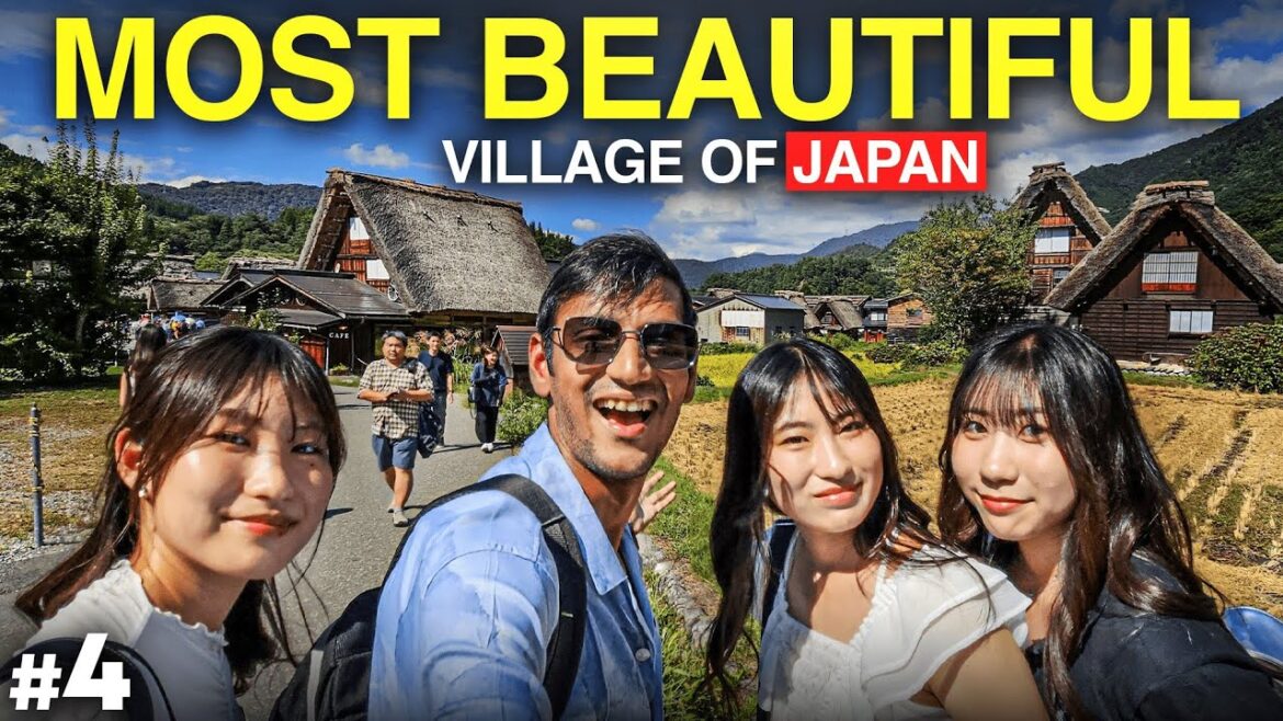 Visiting The Most Beautiful Village Of Japan 🇯🇵 | Friendly Girls of Japan