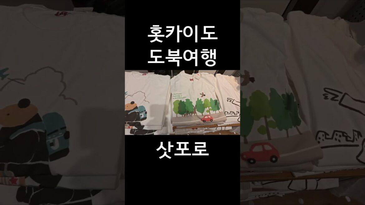 가을의 홋카이도 도북여행 EP.1 - 삿포로찍고 아사히카와로 #shorts