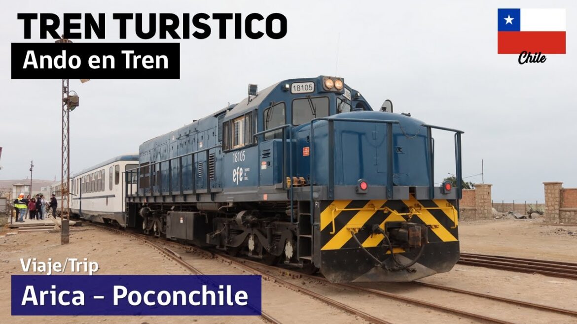 EL TREN TURÍSTICO DE ARICA en el norte de CHILE | Ando en Tren