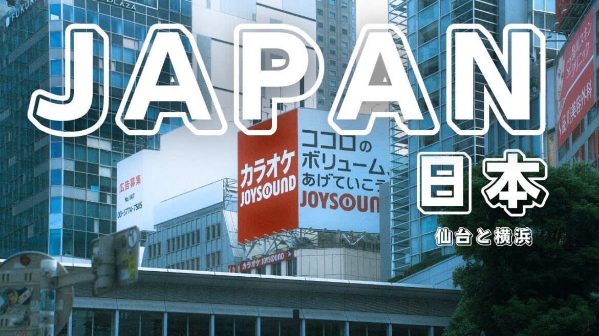 Japan: Relaxing Cinematic Train Journey from Sendai to Yokohama