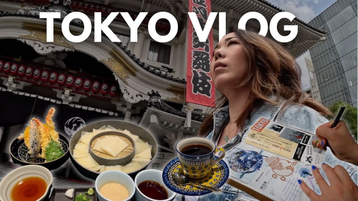 life in japan ☕️ exploring Tokyo, cafe work days, helping my dad move, travel journaling