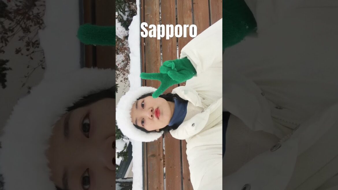 이맘때쯤 자주 보이는 삿포로 숏츠 #sapporo #otaru #삿포로 #오타루 #hokkaido #삿포로여행