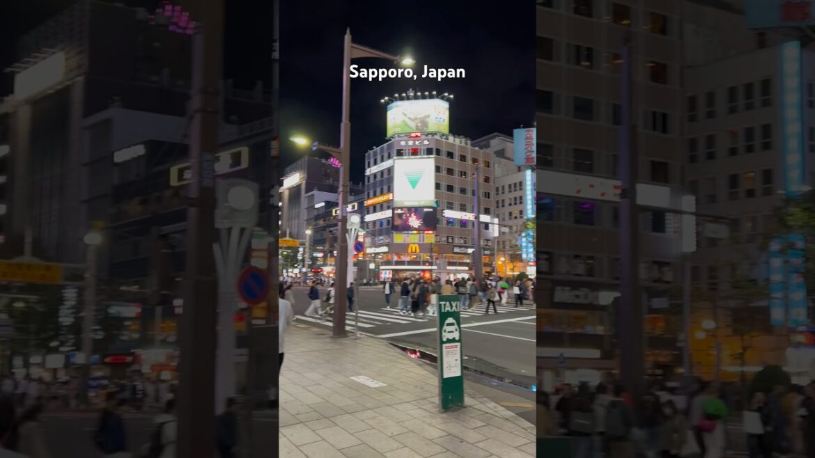Sapporo, Japan – October 8, 2024 Sapporo, Japan - October 8, 2024