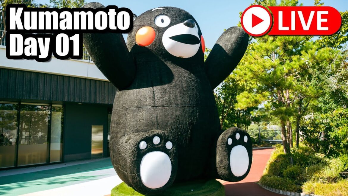 🔴 Kumamoto, Japan 🇯🇵 | Day 1- Let the Game Hunt Begin!