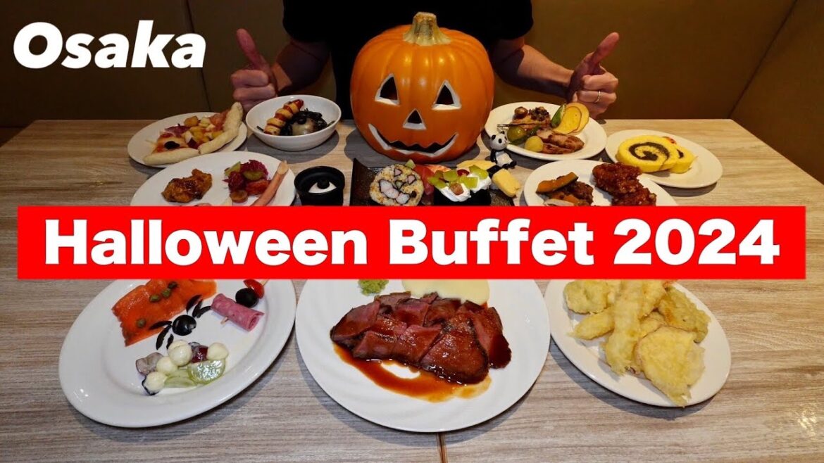 All-you-can-eat Halloween buffet including sushi and tempura at the official USJ hotel! All-you-can-eat Halloween buffet including sushi and tempura at the official USJ hotel!
