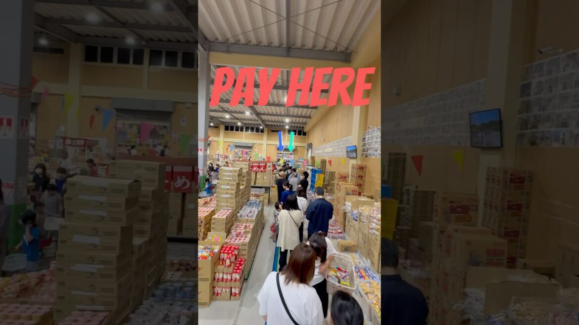 We Visited The Biggest Candy Store In Japan! #shorts #japan