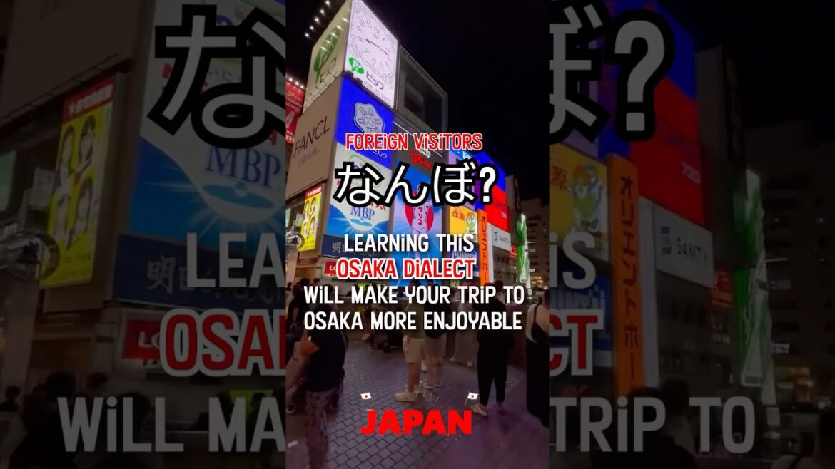 Remembering these things will make your trip to Osaka even more enjoyable! #osakatrip #japanculture