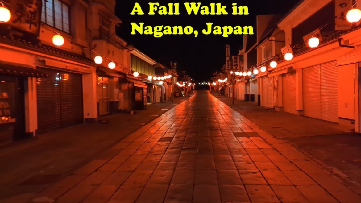 Fall Night Walk in Nagano, Japan’s Hidden Gem for a Relaxing Adventure Fall Night Walk in Nagano, Japan's Hidden Gem for a Relaxing Adventure