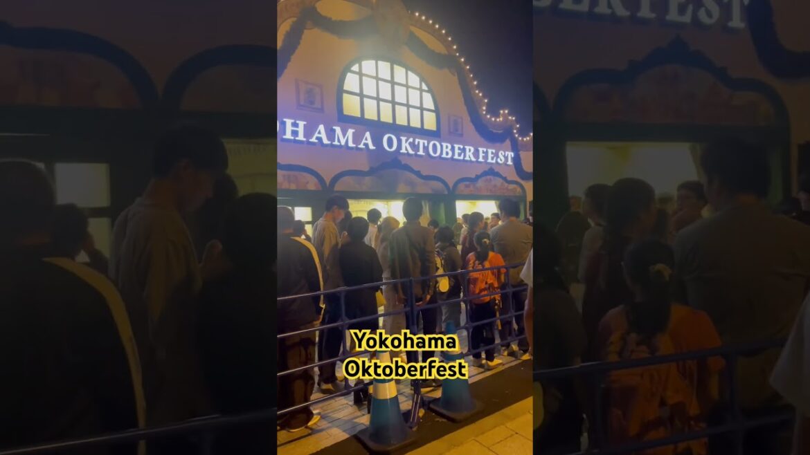 Yokohama Oktoberfest | Minatomirai #shorts #oktoberfest #yokohama #japanfestival Yokohama Oktoberfest | Minatomirai #shorts #oktoberfest #yokohama #japanfestival