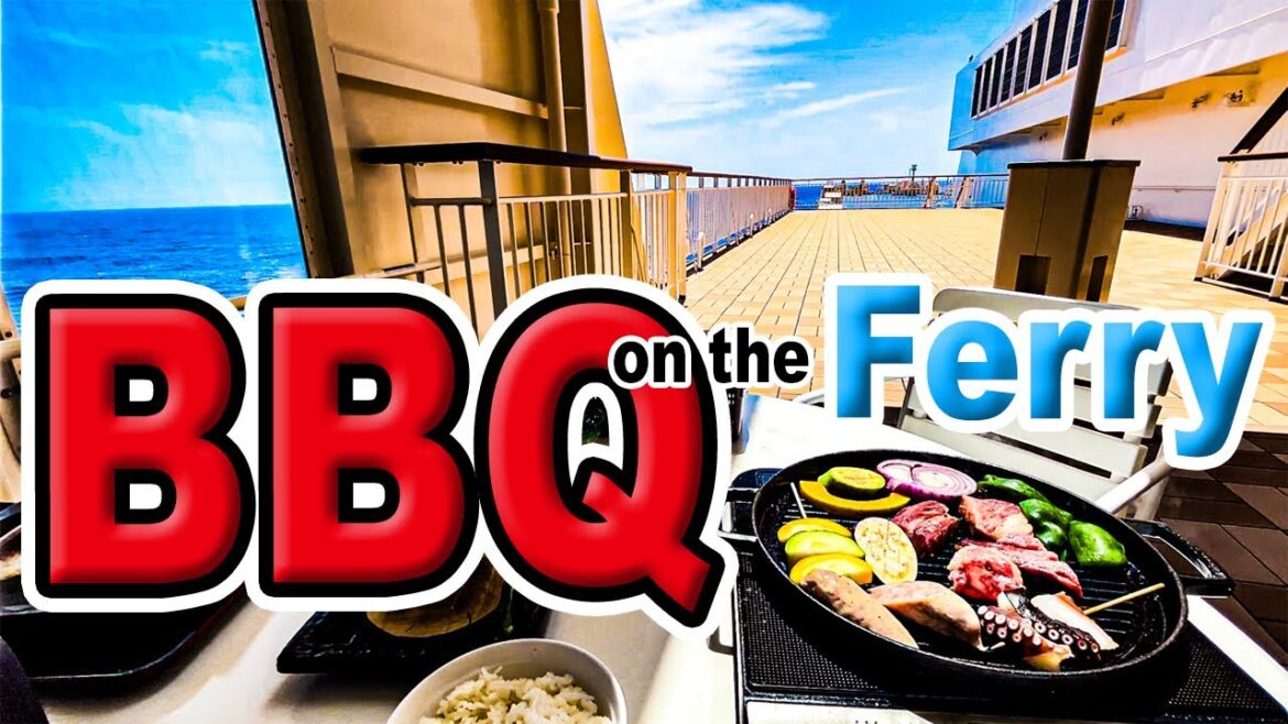 Enjoy BBQ on the Deck! Overnight Ferry - Fukuoka to Tokyo #JAPAN